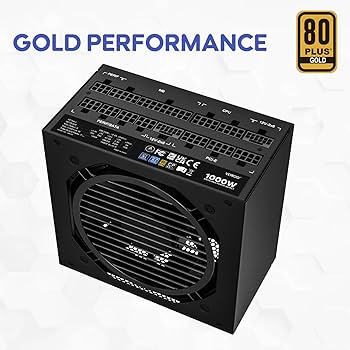 VETROO 1000W 電源ユニット 新品 Vetroo 1000W White Power Supply ATX 3.1 Ready Dual PCIe 5.1